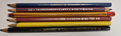6 db Retro CERUZA - KOH-I-NOOR, MERCUR, stb használt