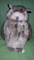 Minőségi BON TON TOYS -WWF plüss élethű fülesbagoly figura RITKA 28 cm a képek szerint