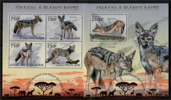 Togo - Sakál kisív+blokk (2013)