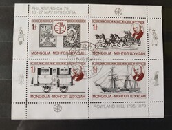 MONGOLIA blokk 1979!