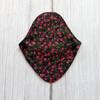 Mosható tanga tisztasági betét / pink kisvirág mintás