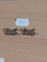 MN TÜZÉR TISZTHELYETTES FEGYVERNEMI JELVÉNY 973.