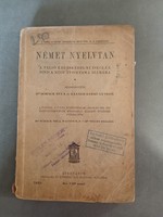 Dr.Schack Béla, Hauser Rezső Sándor - Német nyelvtan - 1926