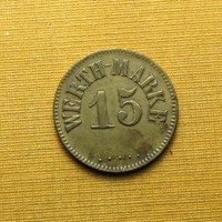Werth-Marke "15"