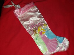 Retro Disney Hercegnős Barbie csajos akaszthatós selyem játék /zoknitároló 49x24 cm a képek szerint