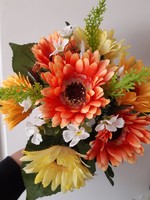 Gerbera művirág csokor - kültérre is