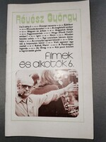 Filmek és alkotók 6. RÉVÉSZ GYÖRGY magyar mozi kiadvány