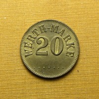 Werth-Marke "20"
