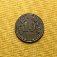 Werth-Marke "10"