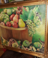 ŐSZI CSENDÉLET BLONDELLEL 59x69