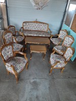 Lounge Suite with Neo-Baroque Carved Decorations