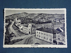 Képeslap,Ukrajna,Beregszász,posta,Royal szálló látkép,részlet,Schöngerger Lajos kiadás,1939-