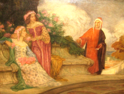 EREDETISÉG IGAZOLÁSSAL CSODÁS UDVARY GÉZA  /1872-1932 / : FIRENZEI TALÁLKOZÁS