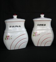 2 pcs porcelain spice holder together