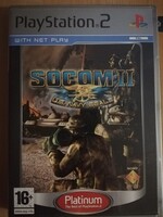 PS2 játék Socom II U. S NAVY SEALS