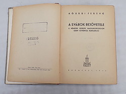 AGÁRDI Ferenc: A svábok bejövetele 1946
