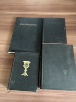 Vallási könyvek egyben, Újszövetség, Új testamentom, 2 db énekeskönyv, (zsoltár)