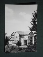 Képeslap,Bélapátfalva,Ciszterci apátsági templom látkép,részlet,1983-