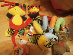 Szundikendő játékokkal 276. (Róka) - Nappy with toy. 276. (Fox)