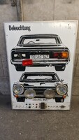 Autó világítás szemléltető makett