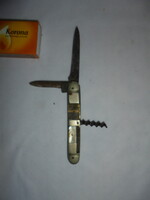 Régi többfunkciós bicska, zsebkés