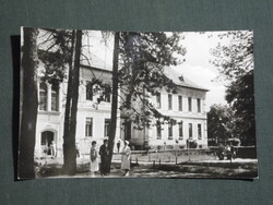 Képeslap,Balassagyarmat,városi tanács kórház látkép,részlet, 1966-