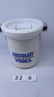 Műanyag jégakkus pezsgős vödör, jégvödör