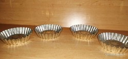 Régi sütiforma sütőforma 4 db egyben - átm. 10,5 cm (KV)