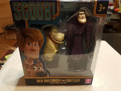 Scooby Doo Dick Dastardly and Muttle figurák bontatlan csomagolás