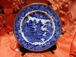 Japán  pagoda mintás  porcelán  kistányér