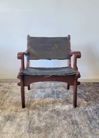 Iconic Angel Pazmino Mid-Century Modern Safari Chair, multiple pieces