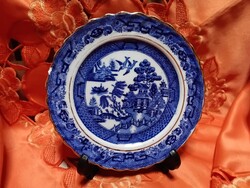 Japán pagoda mintás porcelán kistányér