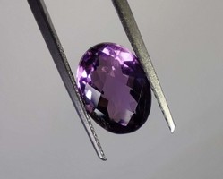 Ametiszt, 3,9 ct, 11x8x6,5 (2843)