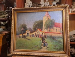 BARDÓCZ LAJOS A HÍRES FESTŐ EREDETI FESTMÉNYE 1926