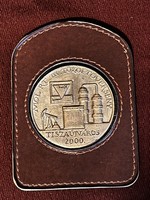 MOL Rt. III. tűzoltóverseny Tiszaújváros 2000. plakett