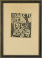 Túry Mária (1930-1992): Kávéházi részlet