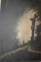 Antik szignált festmény 441