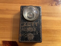 Régi zseblámpa Zett sorszámozott / 3053