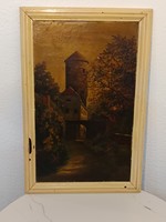 Schrenk Sándor 1914  Festmény