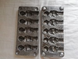 CUKORKA VAGY CSOKOLÁDÉ ÖNTŐFORMA KATONÁS