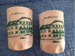 Zsolnay bögre pár Harkány