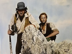 Szluka Szilvia:LEGENDÁK olajfestmény