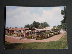 Képeslap,Csokonyavisonta,gyógyfürdő forrás,medence látkép,részlet,1976-