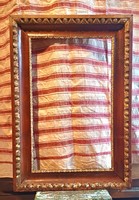Biedermeier ökörszemes keret