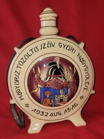 Győri tüzoltó kulacs 1932 Gránit
