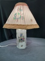 Herendi Viktória porcelán lámpa alján jelzett 50 cm magas