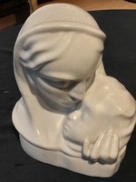 Antik Hollóházi szobor 25 cm magas hibátlan szép állapot