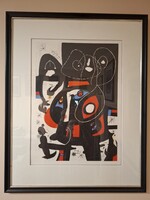 Joan Miro absztrakt