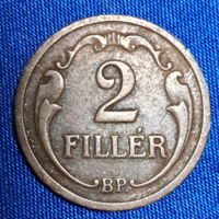 RITKÁBB! 1936. 2 Fillér Magyar Királyság (1796)