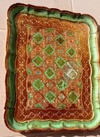Olasz florentin tálca